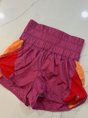 FREE PEOPLE MOVEMENT “The Way Home” Colorblock Athletic Shorts Size XS